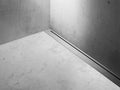 Easy Drain XS Nano-Line Wall 100 cm avec corps d’encastrement