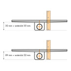 Waterslot 30 mm Multi/Fixt