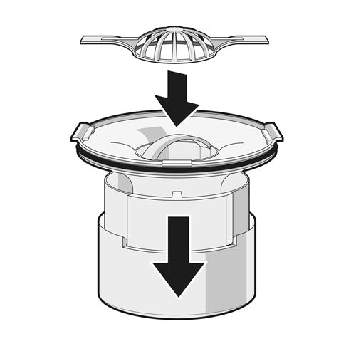 Insert de siphon télescopique 30-50