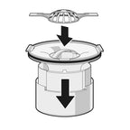 Insert de siphon télescopique 30-50